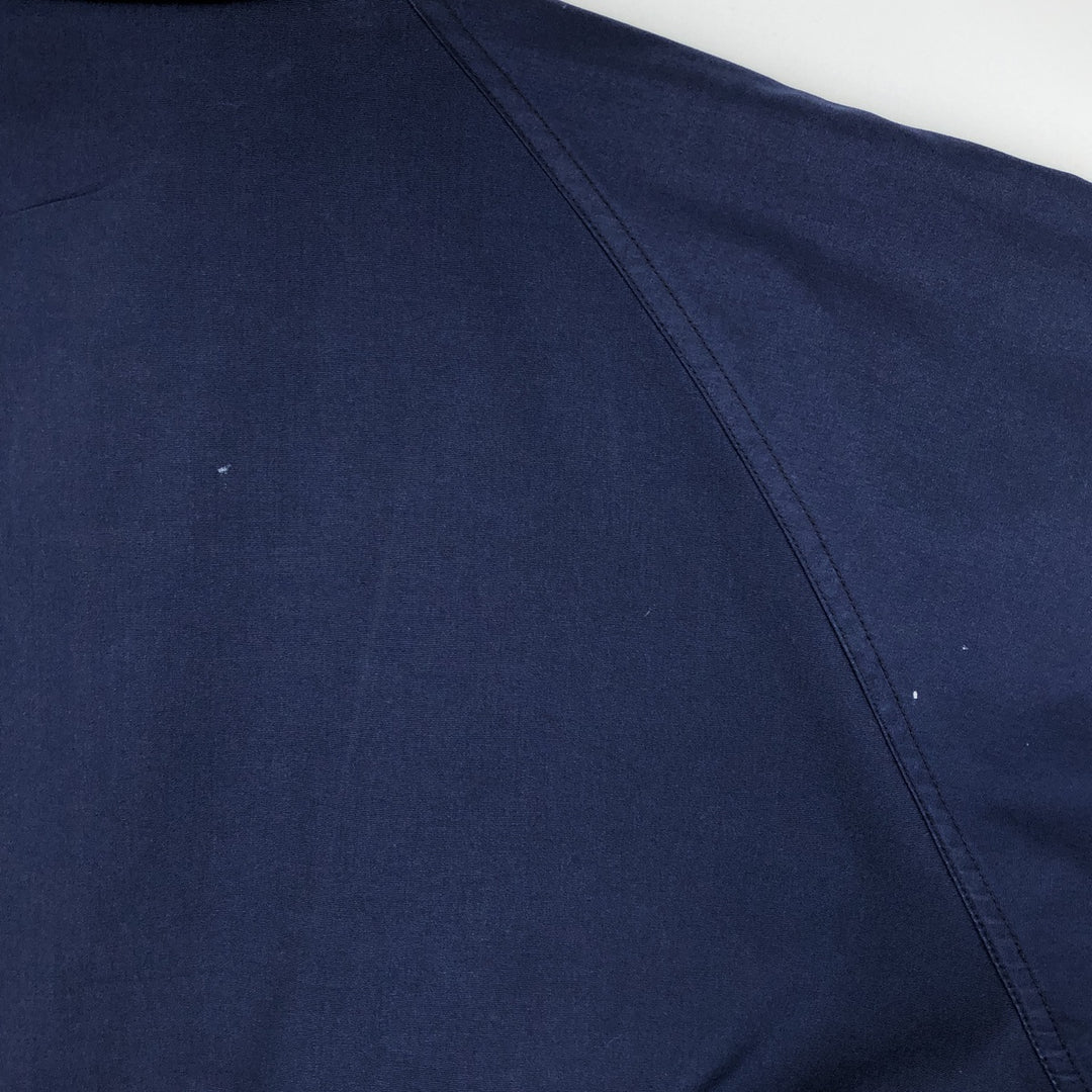 80s-90'S Eddie Bauer Harrington Jacket, Swing Top, Black Tag, Men's Size L (Equivalent), Vintage polyester navy blue type Vintage Second Hand