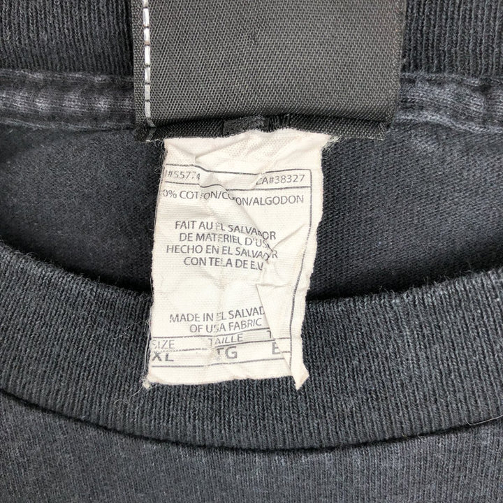 Harley-Davidson Motorcycle Bike T-shirt, Men's XL size cotton black type Vintage Second Hand
