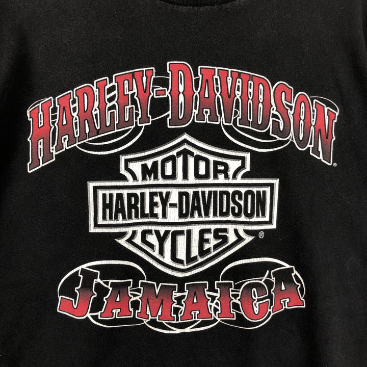 Harley-Davidson Motorcycle Bike T-shirt, Men's XL size cotton black type Vintage Second Hand