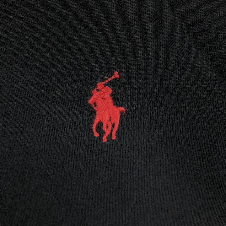 Ralph Lauren POLO RALPH LAUREN long-sleeved T-shirt, men's size XL cotton black type Vintage Second Hand
