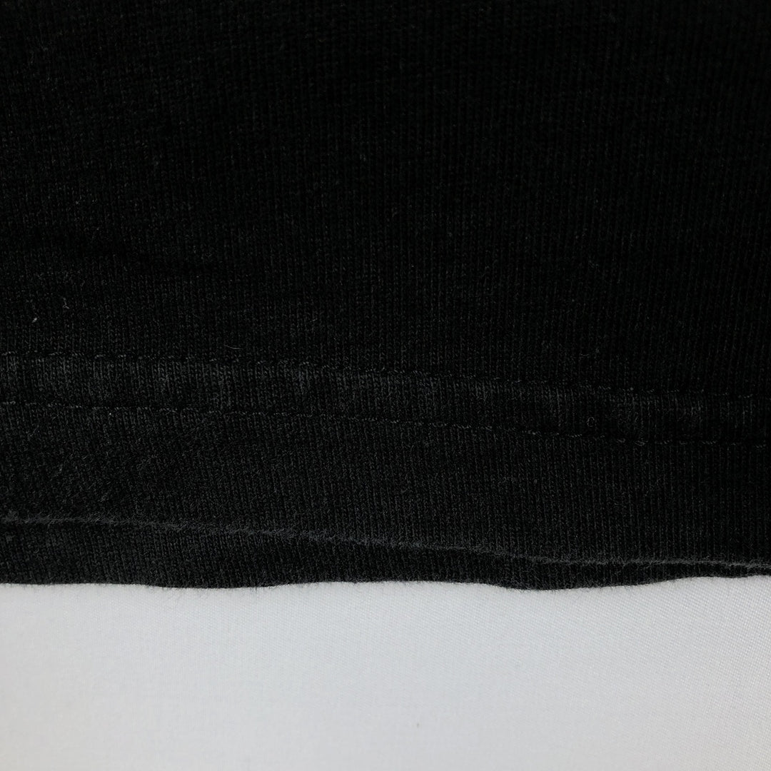 Ben Davis plain pocket long-sleeved T-shirt, men's size XL. cotton black type Vintage Second Hand