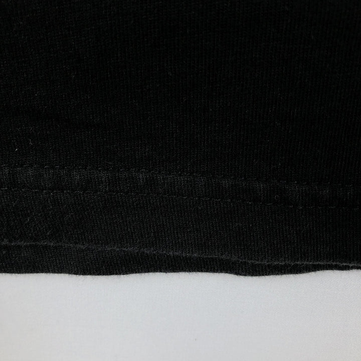 Ben Davis plain pocket long-sleeved T-shirt, men's size XL. cotton black type Vintage Second Hand