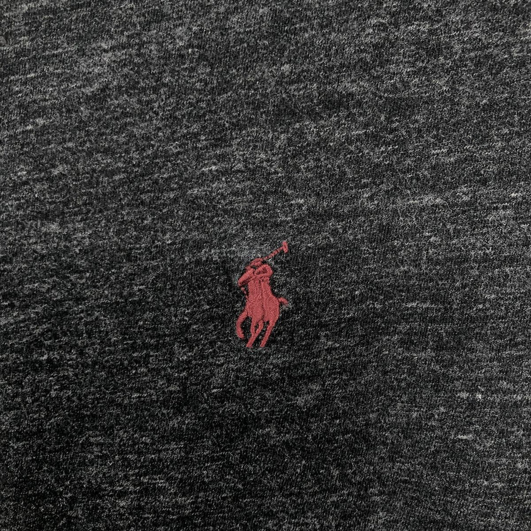 Ralph Lauren POLO RALPH LAUREN Long T-shirt Long T Men's M size unclear black type Vintage Second Hand