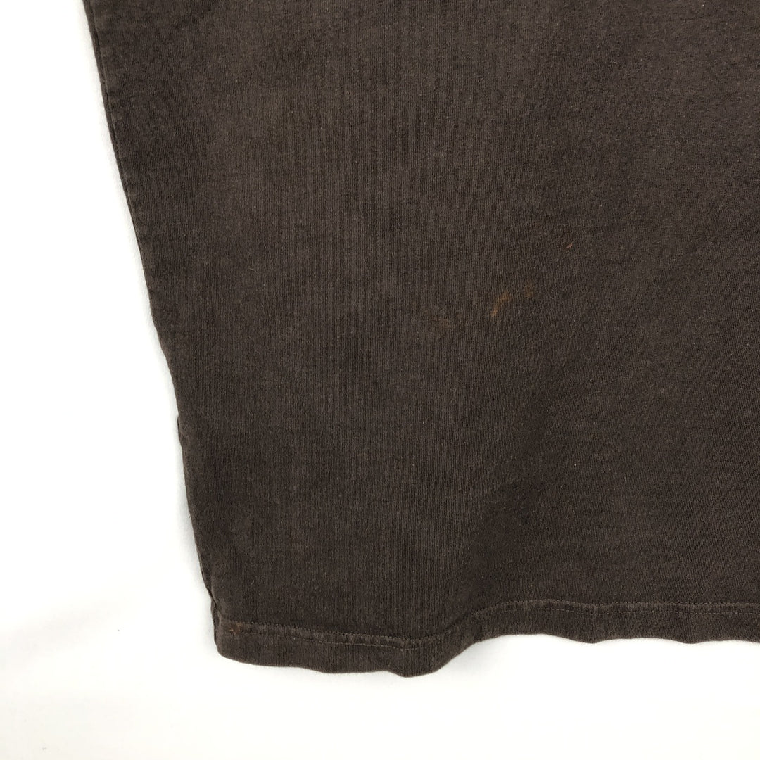 Carhartt Original Fit Long Sleeve T-Shirt, Men's Size L cotton brown type Vintage Second Hand