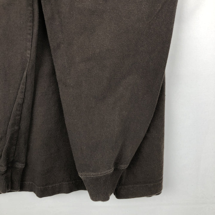 Carhartt Original Fit Long Sleeve T-Shirt, Men's Size L cotton brown type Vintage Second Hand