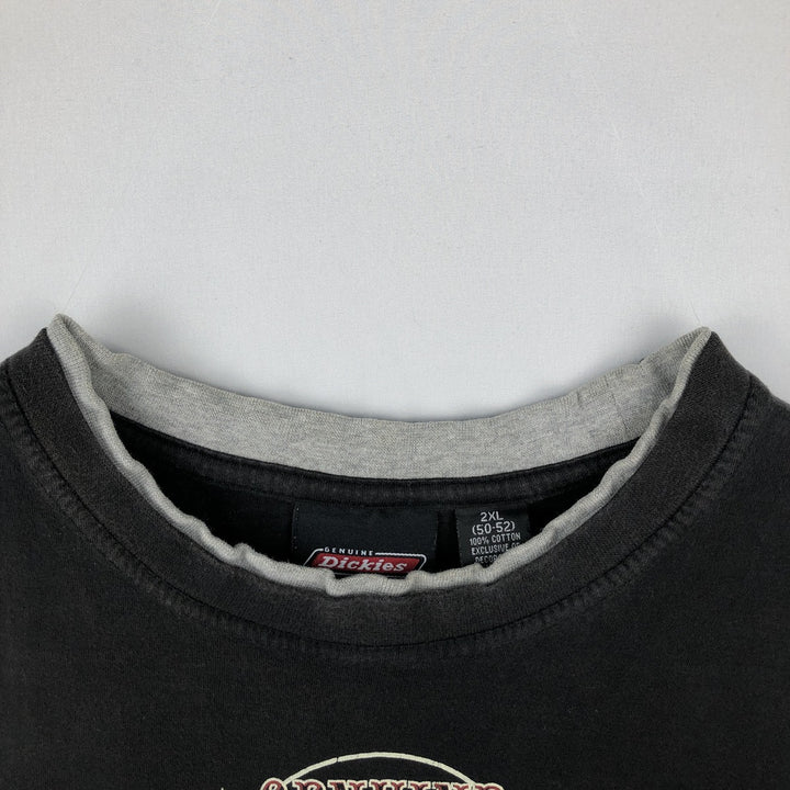 Dickies Long-Sleeve T-Shirt, Men's XXL Equivalent cotton black type Vintage Second Hand