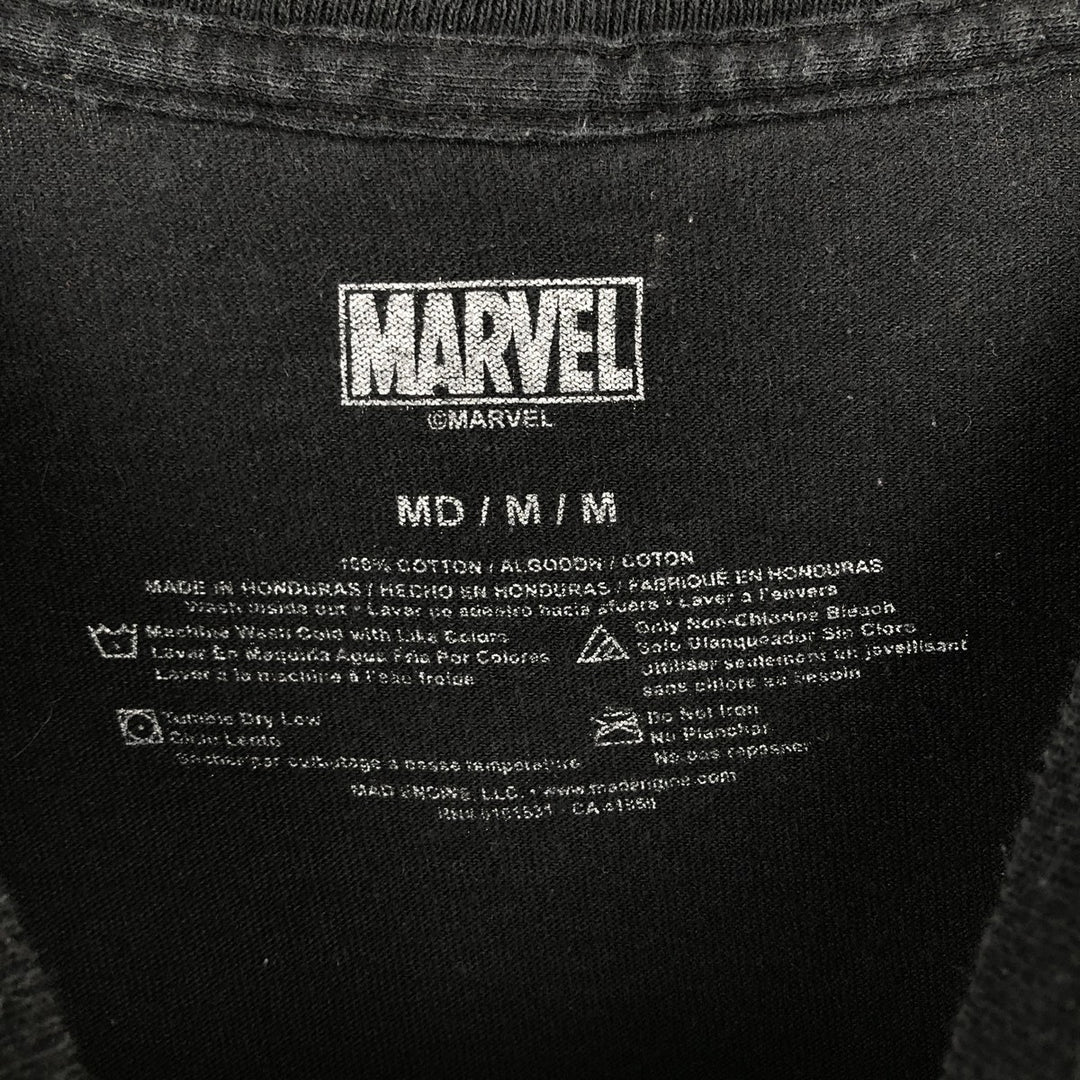 MARVEL Venom Carnage Character Print Long-Sleeve T-Shirt (Men's Size M) cotton black type Vintage Second Hand