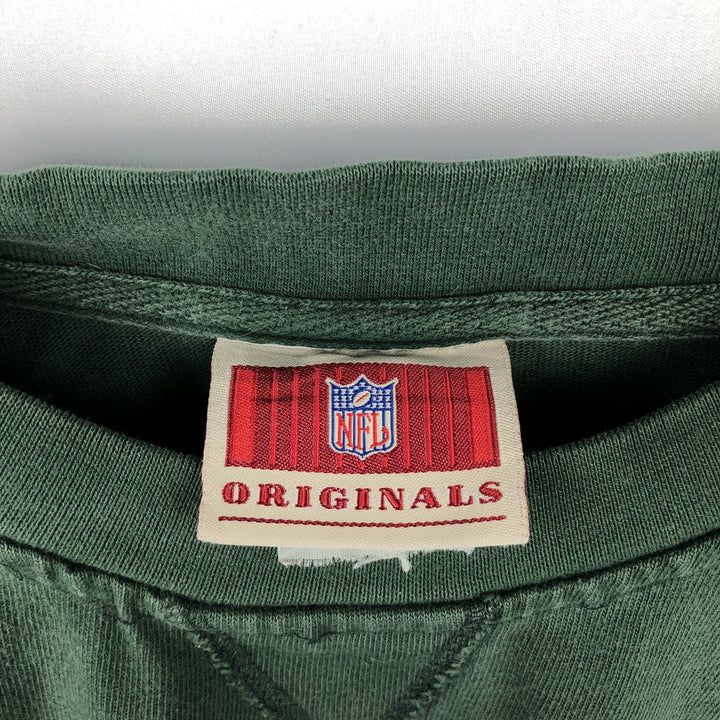 1990'S NFL Green Bay Packers Long-Sleeve T-Shirt, Men's Size L (Equivalent), Vintage unclear green type Vintage Second Hand