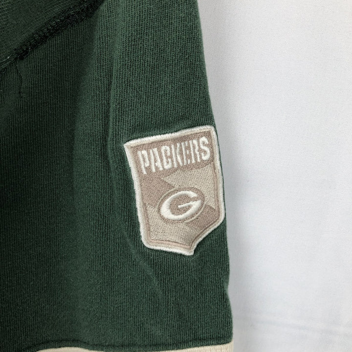 1990'S NFL Green Bay Packers Long-Sleeve T-Shirt, Men's Size L (Equivalent), Vintage unclear green type Vintage Second Hand