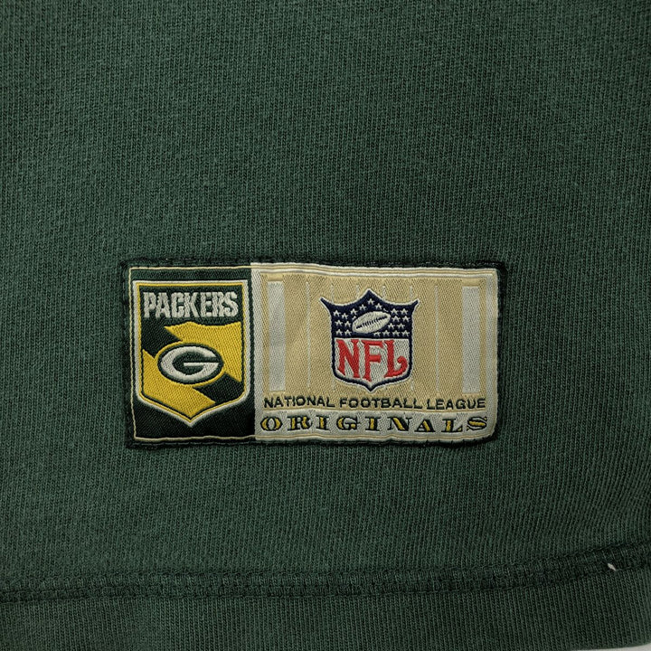 1990'S NFL Green Bay Packers Long-Sleeve T-Shirt, Men's Size L (Equivalent), Vintage unclear green type Vintage Second Hand