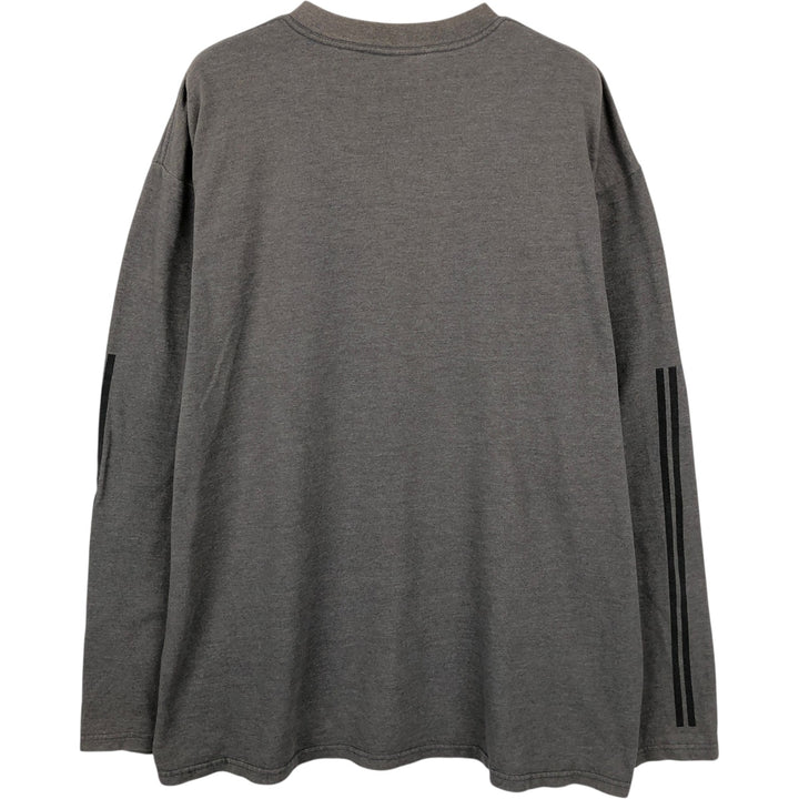 00'S Nike NIKE Long T-shirt Long T Men's L size cotton gray type Vintage Second Hand
