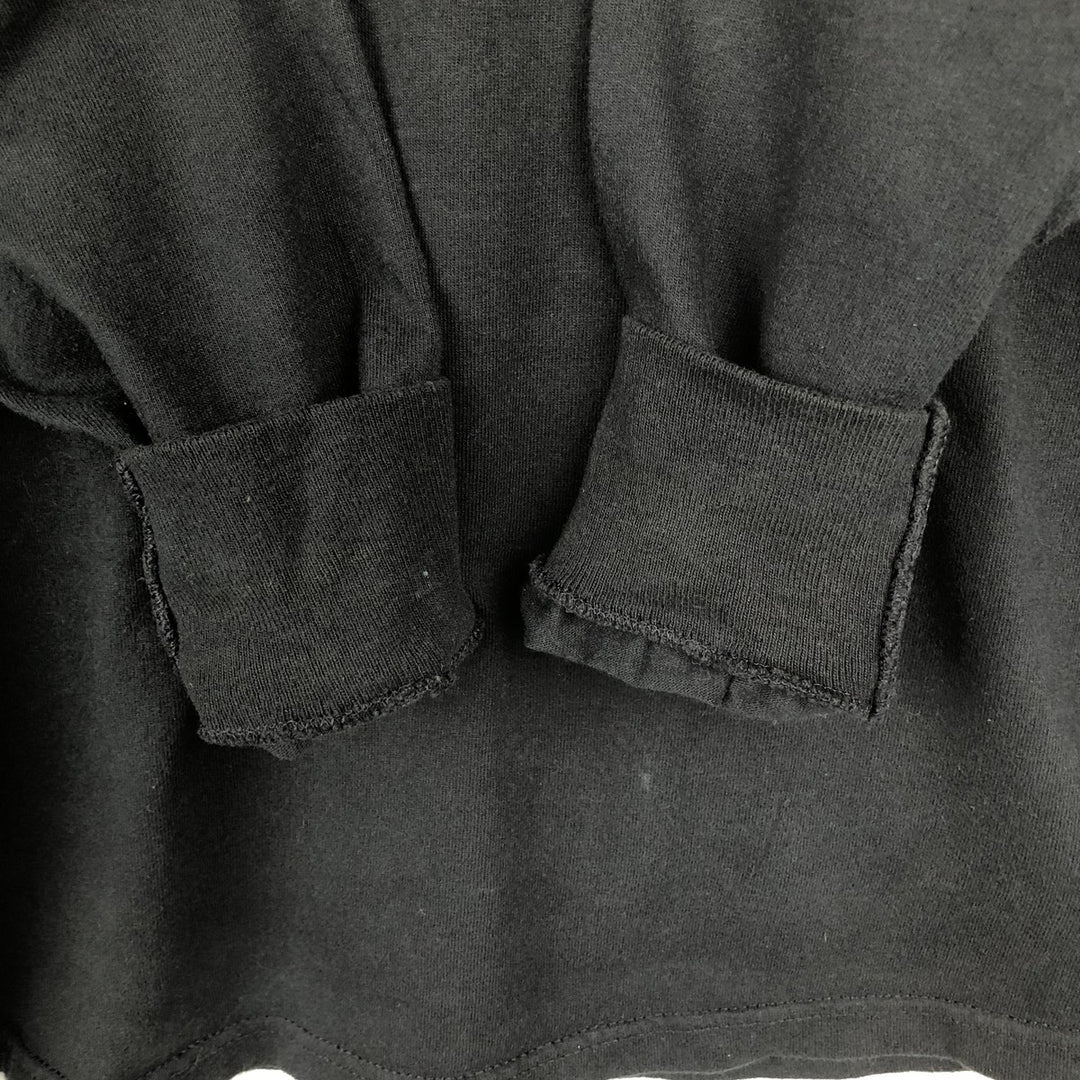90'S Fruit of the Loom Long Sleeve T-Shirt, Made in USA, Men's Medium, Vintage cotton black type Vintage Second Hand