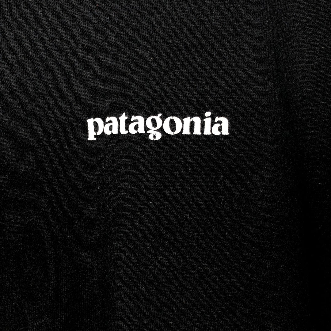 Patagonia 39161SP19 Long-Sleeve T-Shirt (Men's Size L) polyester black type Vintage Second Hand