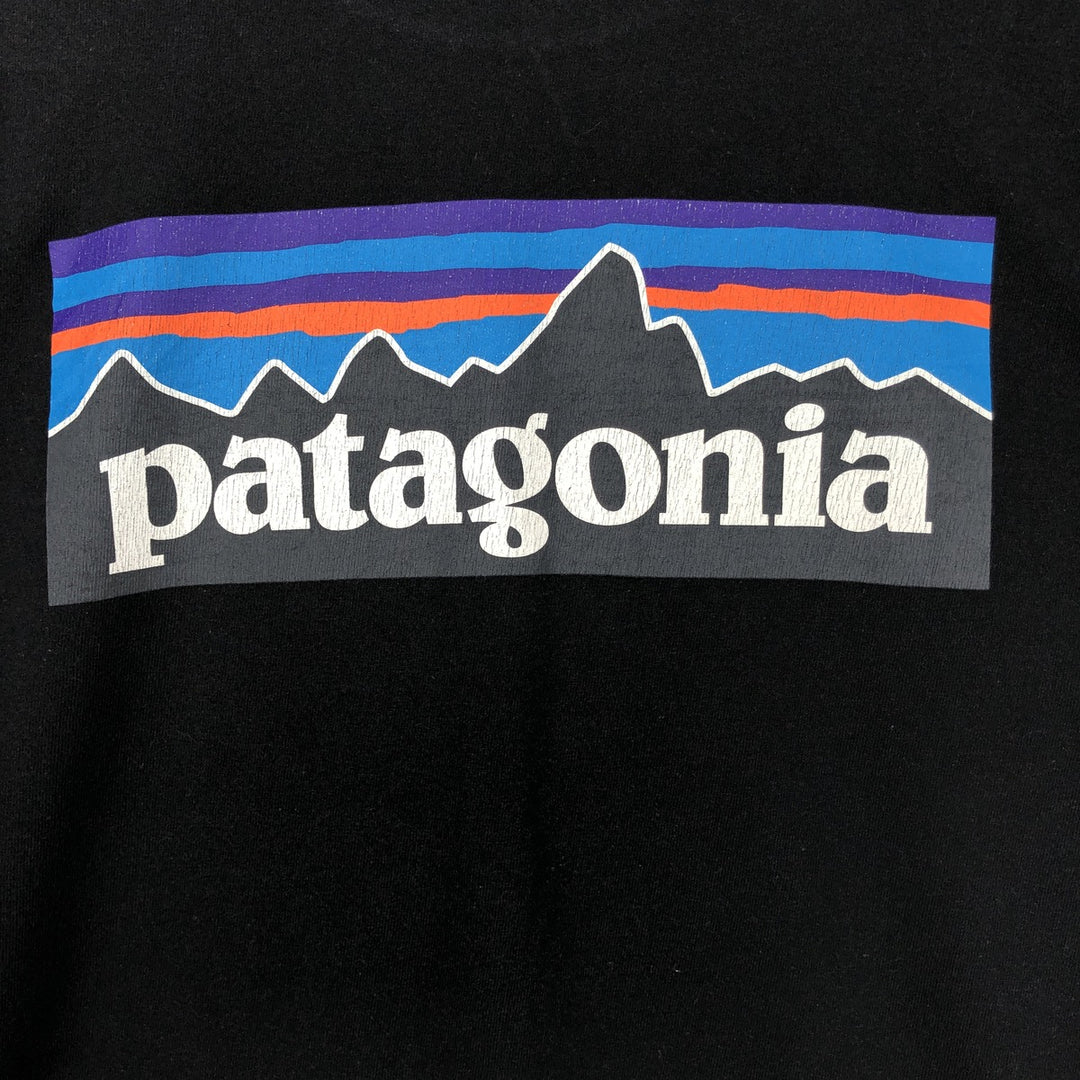Patagonia 39161SP19 Long-Sleeve T-Shirt (Men's Size L) polyester black type Vintage Second Hand