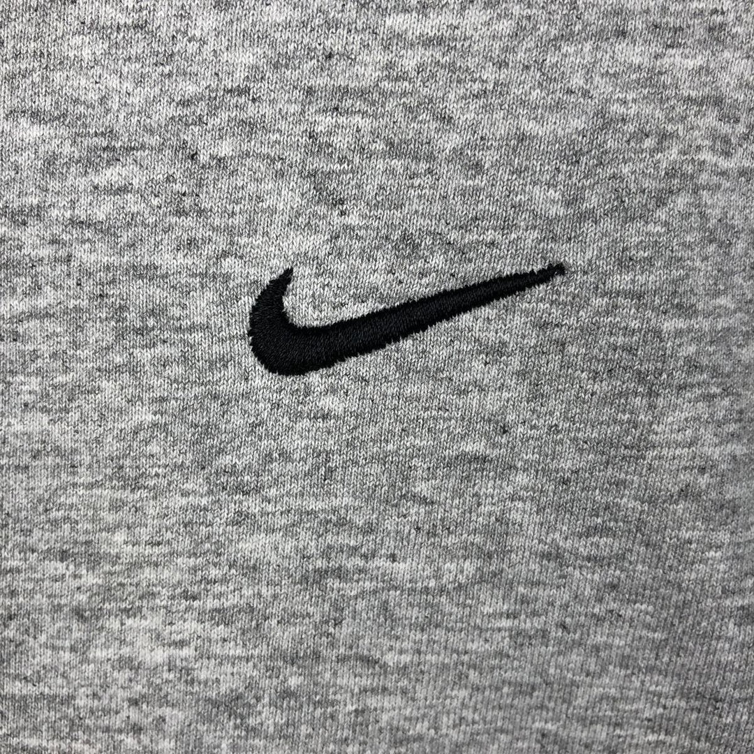 Nike long-sleeved T-shirt, size M, men's cotton gray type Vintage Second Hand