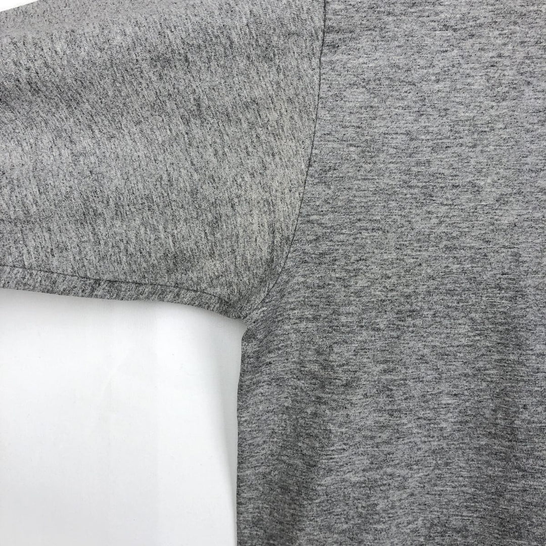 Nike long-sleeved T-shirt, size M, men's cotton gray type Vintage Second Hand