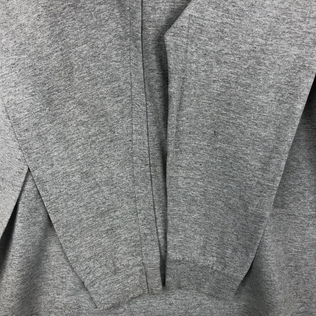 Nike long-sleeved T-shirt, size M, men's cotton gray type Vintage Second Hand