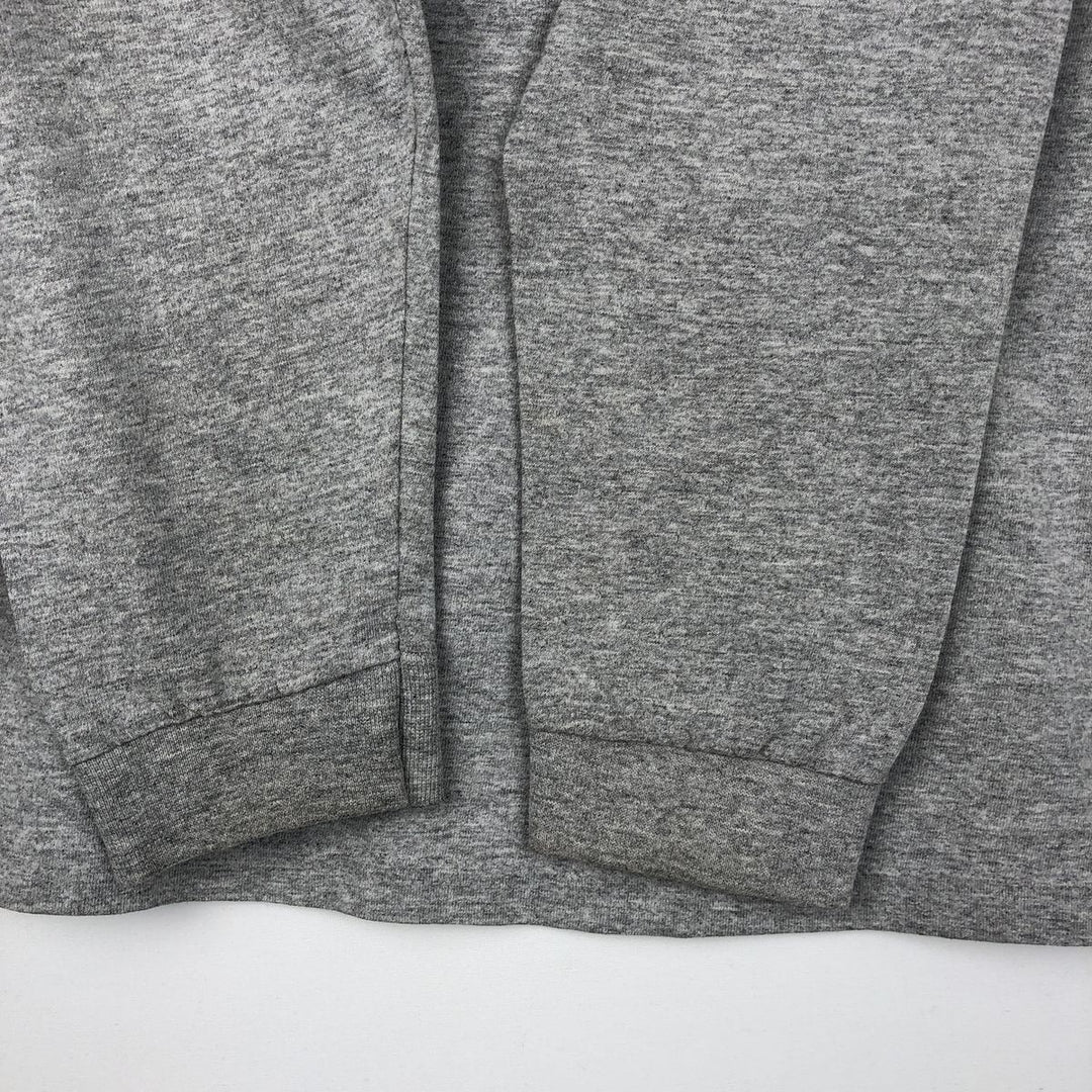 Nike long-sleeved T-shirt, size M, men's cotton gray type Vintage Second Hand