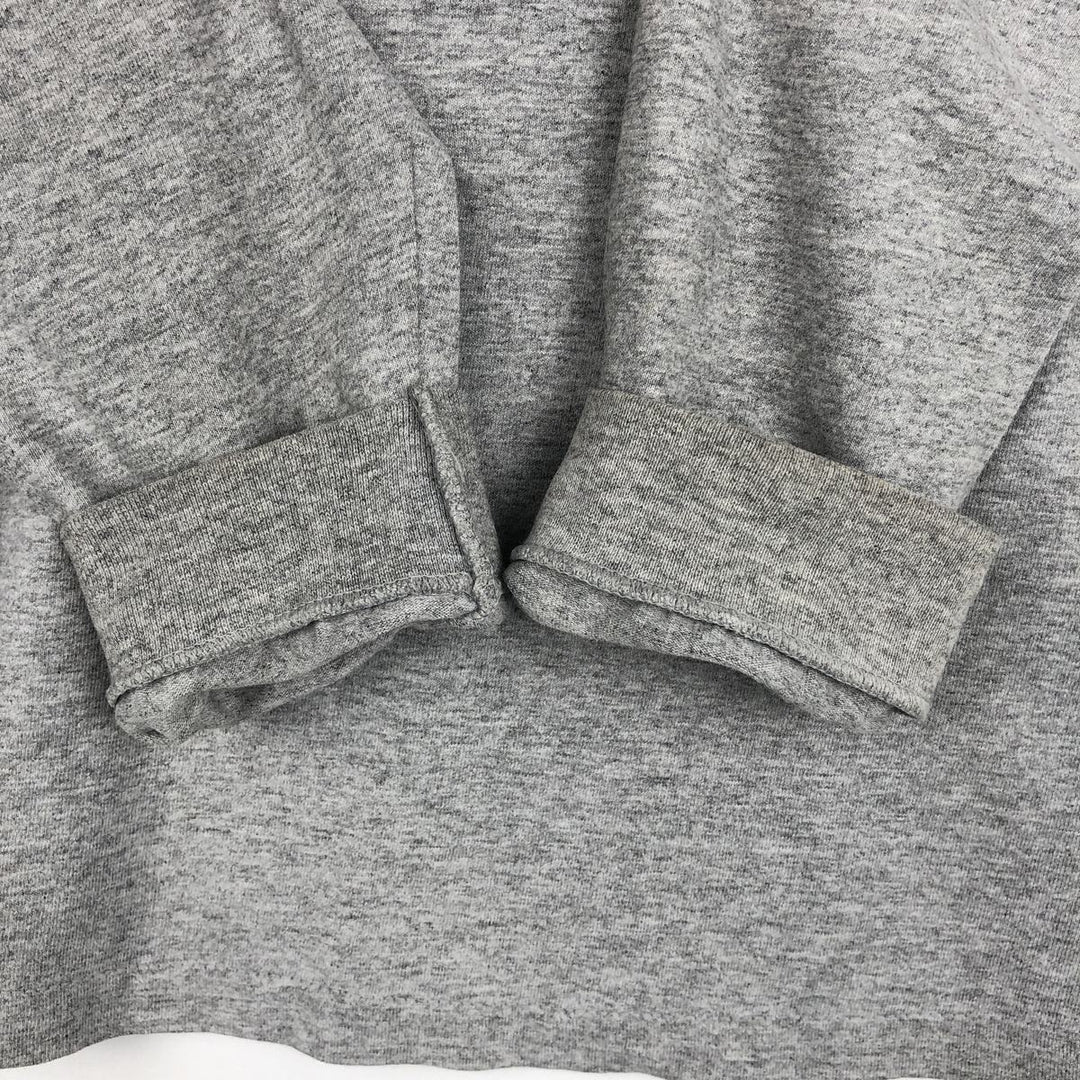 Nike long-sleeved T-shirt, size M, men's cotton gray type Vintage Second Hand