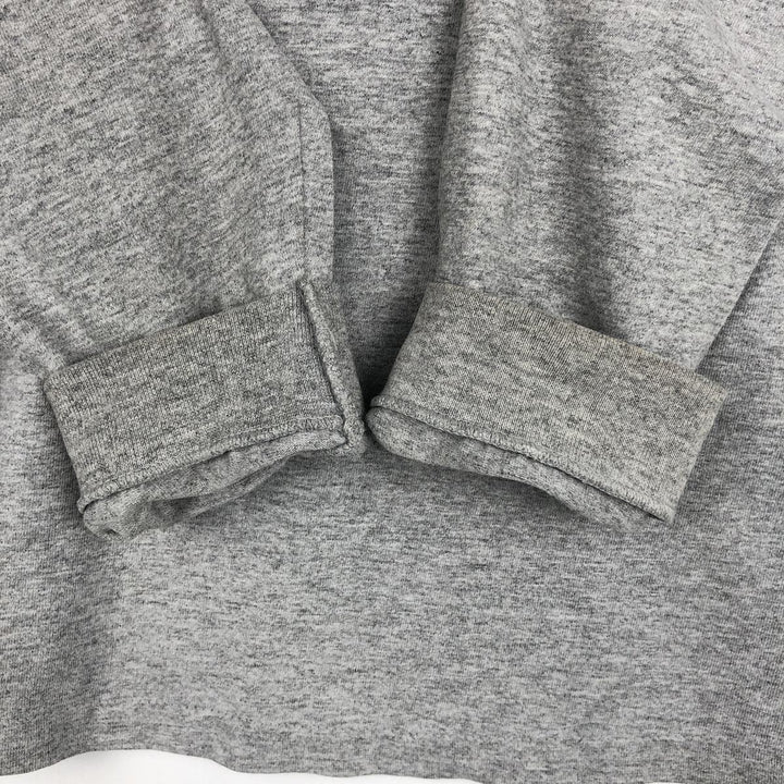 Nike long-sleeved T-shirt, size M, men's cotton gray type Vintage Second Hand