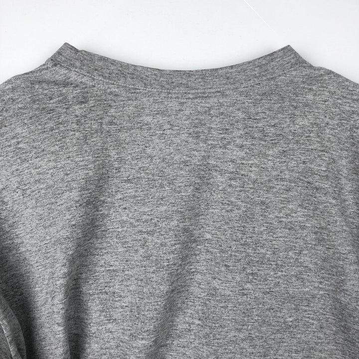 Nike long-sleeved T-shirt, size M, men's cotton gray type Vintage Second Hand