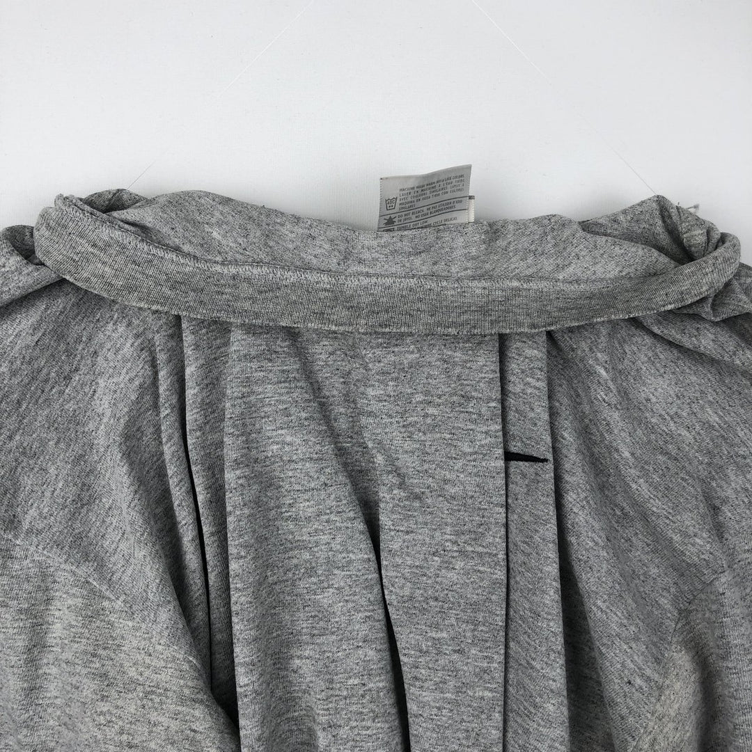 Nike long-sleeved T-shirt, size M, men's cotton gray type Vintage Second Hand