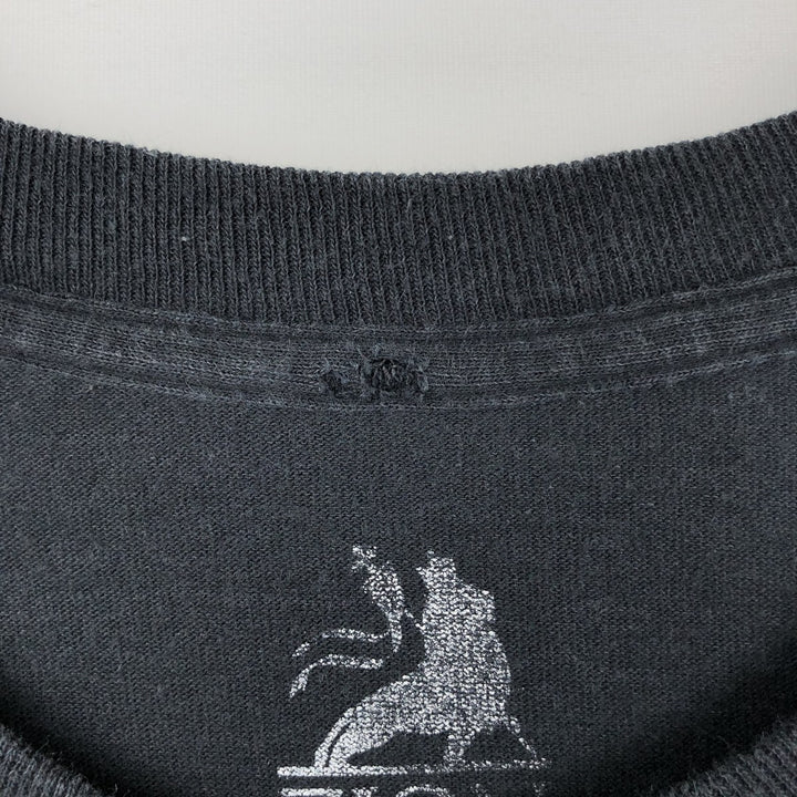 ZION BOB MARLEY Long-Sleeve Band T-Shirt (Men's XL equivalent) cotton black type Vintage Second Hand