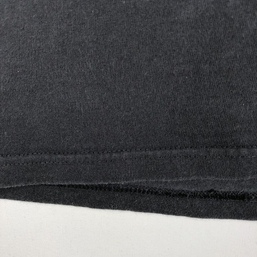 Delta Long-Sleeve T-Shirt (Men's Size M) cotton black type Vintage Second Hand