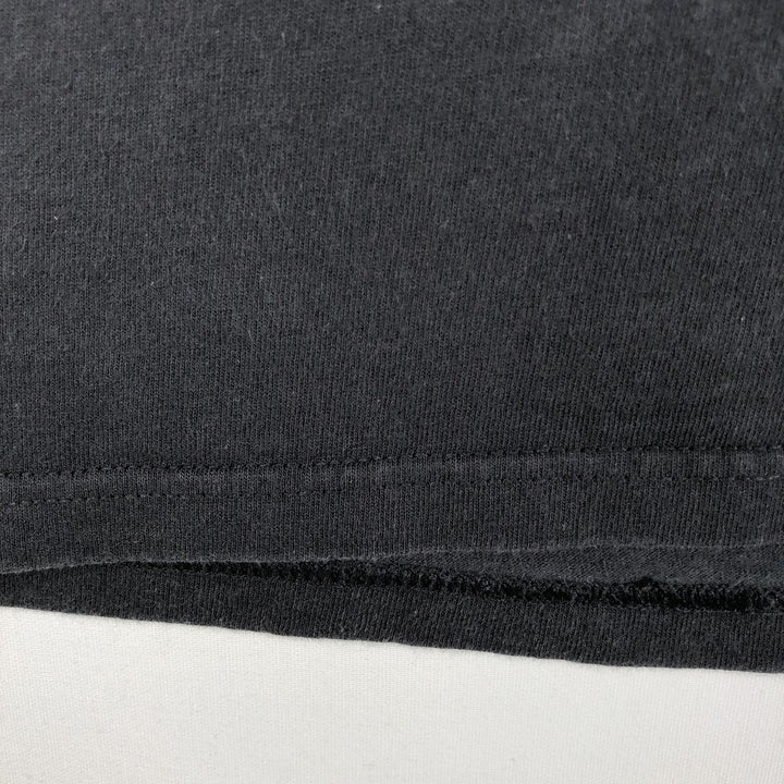 Delta Long-Sleeve T-Shirt (Men's Size M) cotton black type Vintage Second Hand
