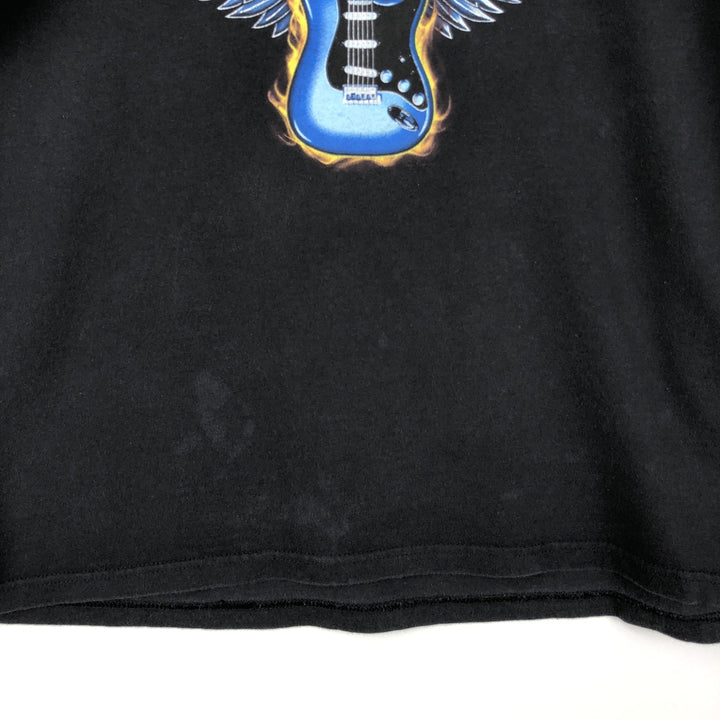 Delta Long-Sleeve T-Shirt (Men's Size M) cotton black type Vintage Second Hand