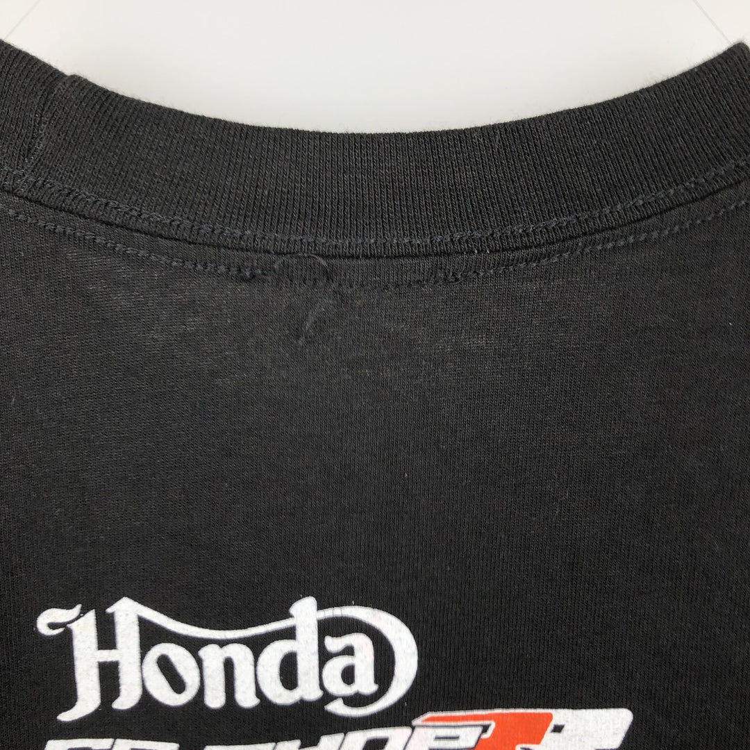 WORKER SURPLUS & Co. Motorcycle Long-Sleeve T-Shirt (Men's Size S) unclear black type Vintage Second Hand