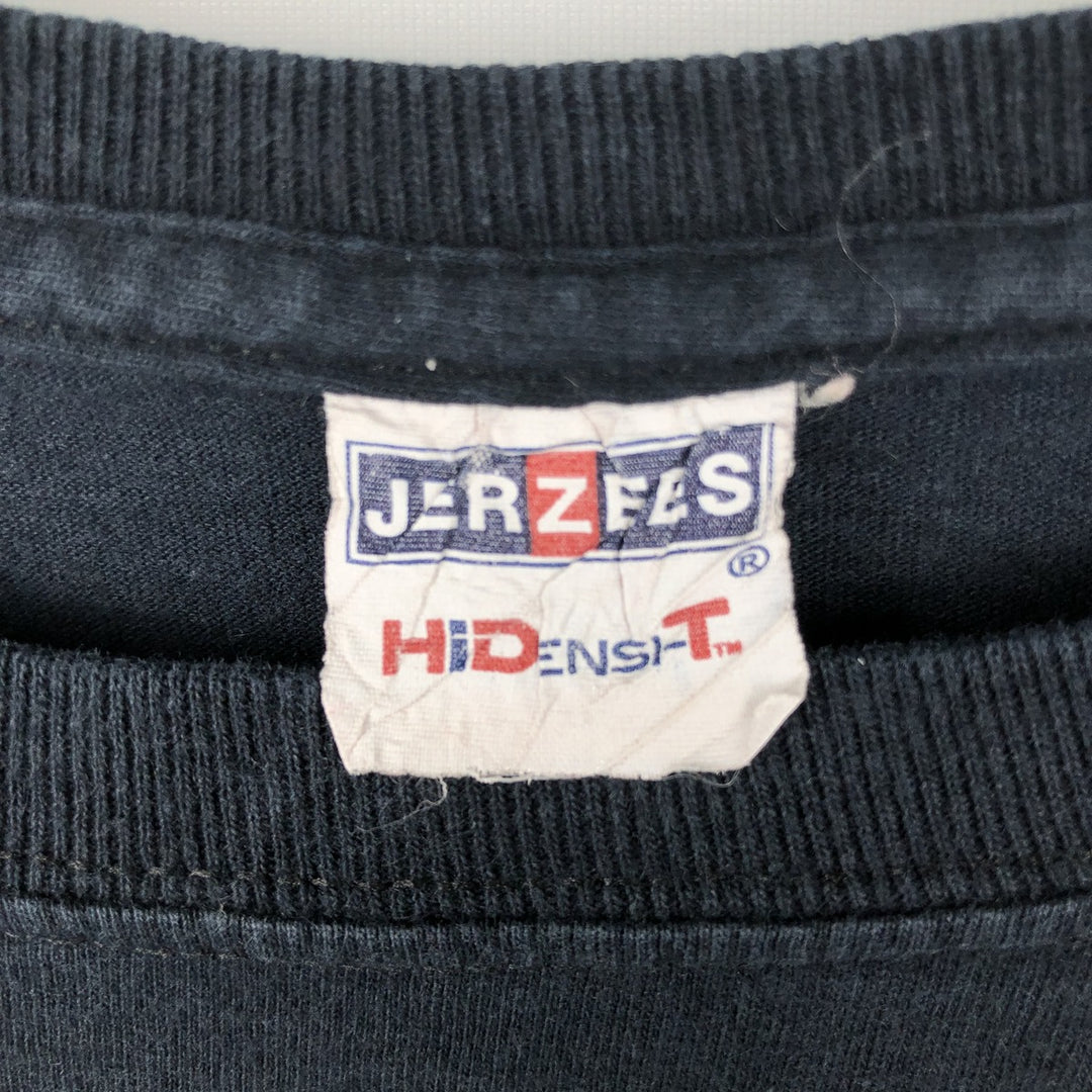 Jerzees THE WALKING DEAD Movie Long-Sleeve T-Shirt (Men's XL equivalent) cotton black type Vintage Second Hand
