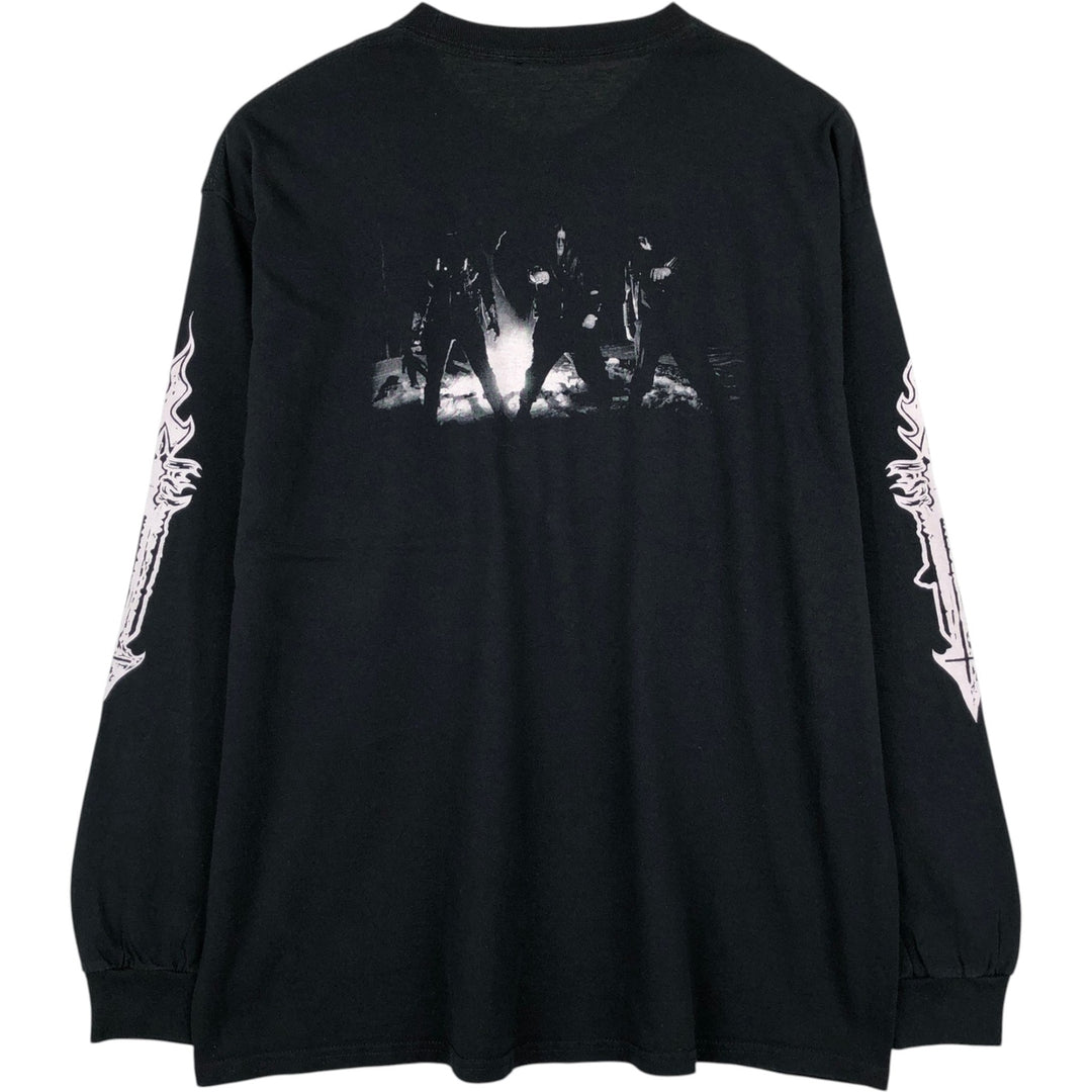 Suffering Hour Long-Sleeve T-Shirt (Men's Size L) unclear black type Vintage Second Hand