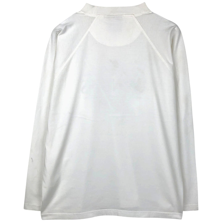 GUINNESS Beer Advertising Raglan Sleeve Long T-Shirt (Men's XL equivalent) cotton white type Vintage Second Hand