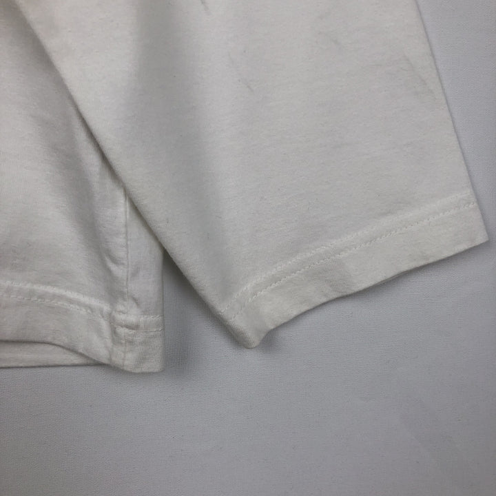 GUINNESS Beer Advertising Raglan Sleeve Long T-Shirt (Men's XL equivalent) cotton white type Vintage Second Hand