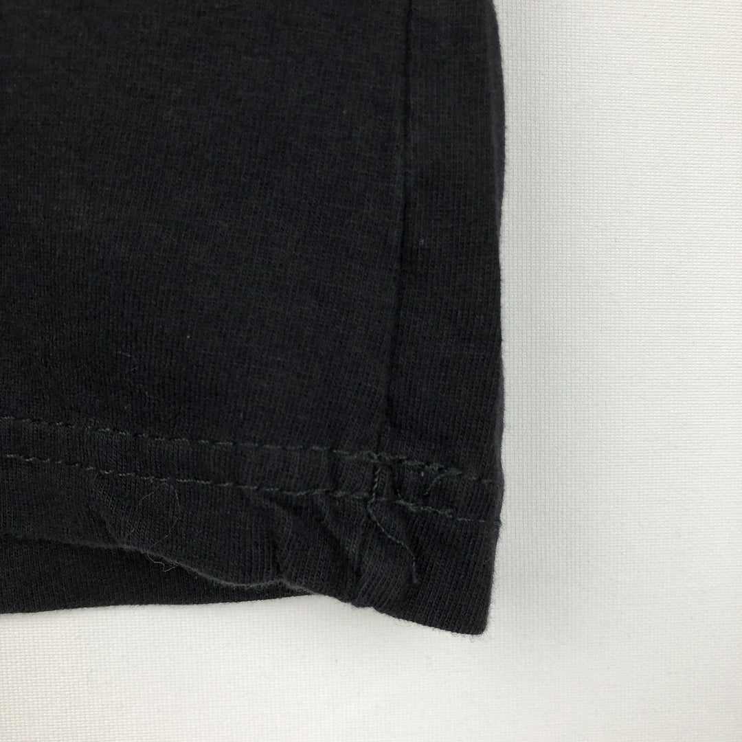 2pac Long-Sleeve Wrap T-Shirt (Men's Size M) cotton black type Vintage Second Hand