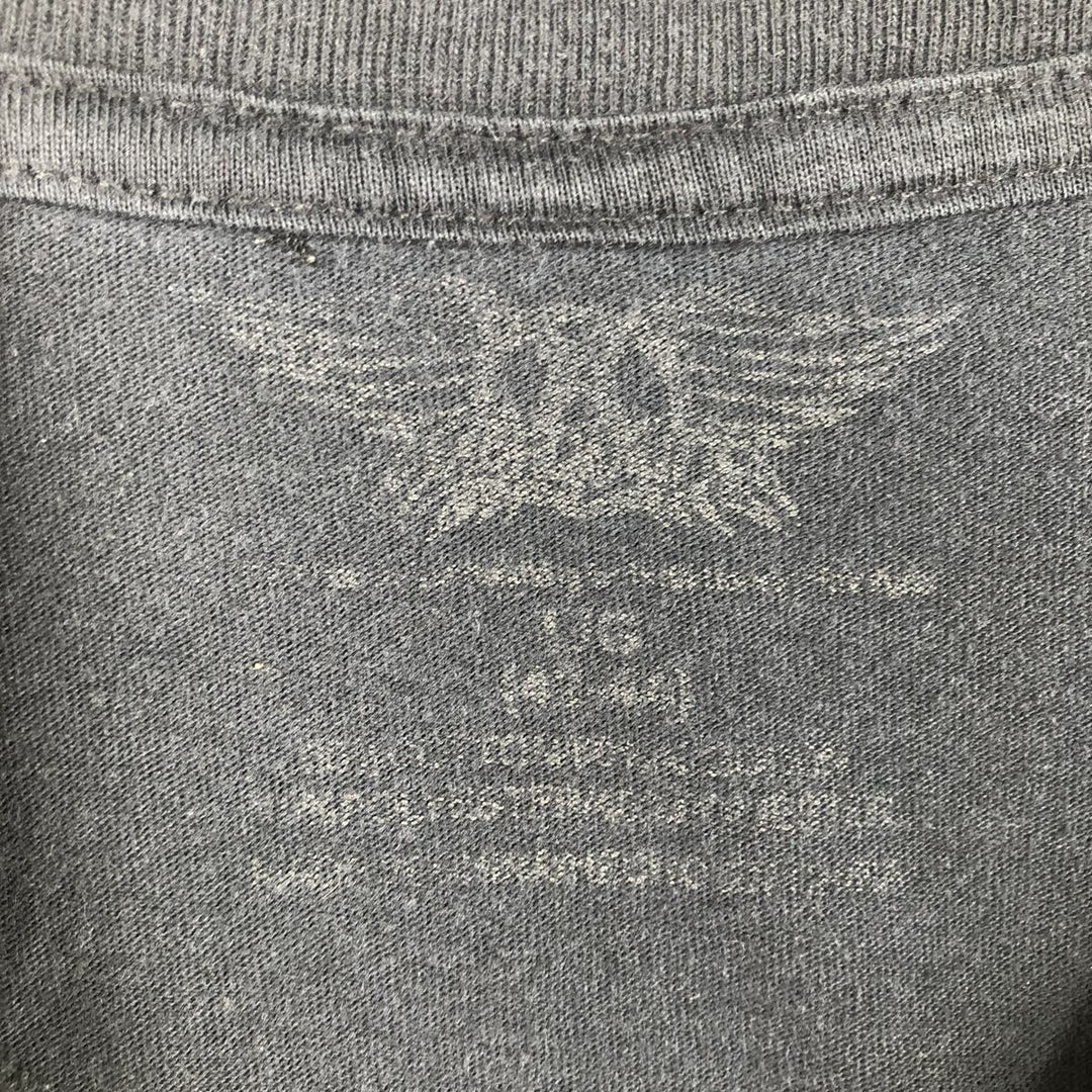 AEROSMITH Aerosmith Long-Sleeve Band T-Shirt (Men's Size L) unclear black type Vintage Second Hand