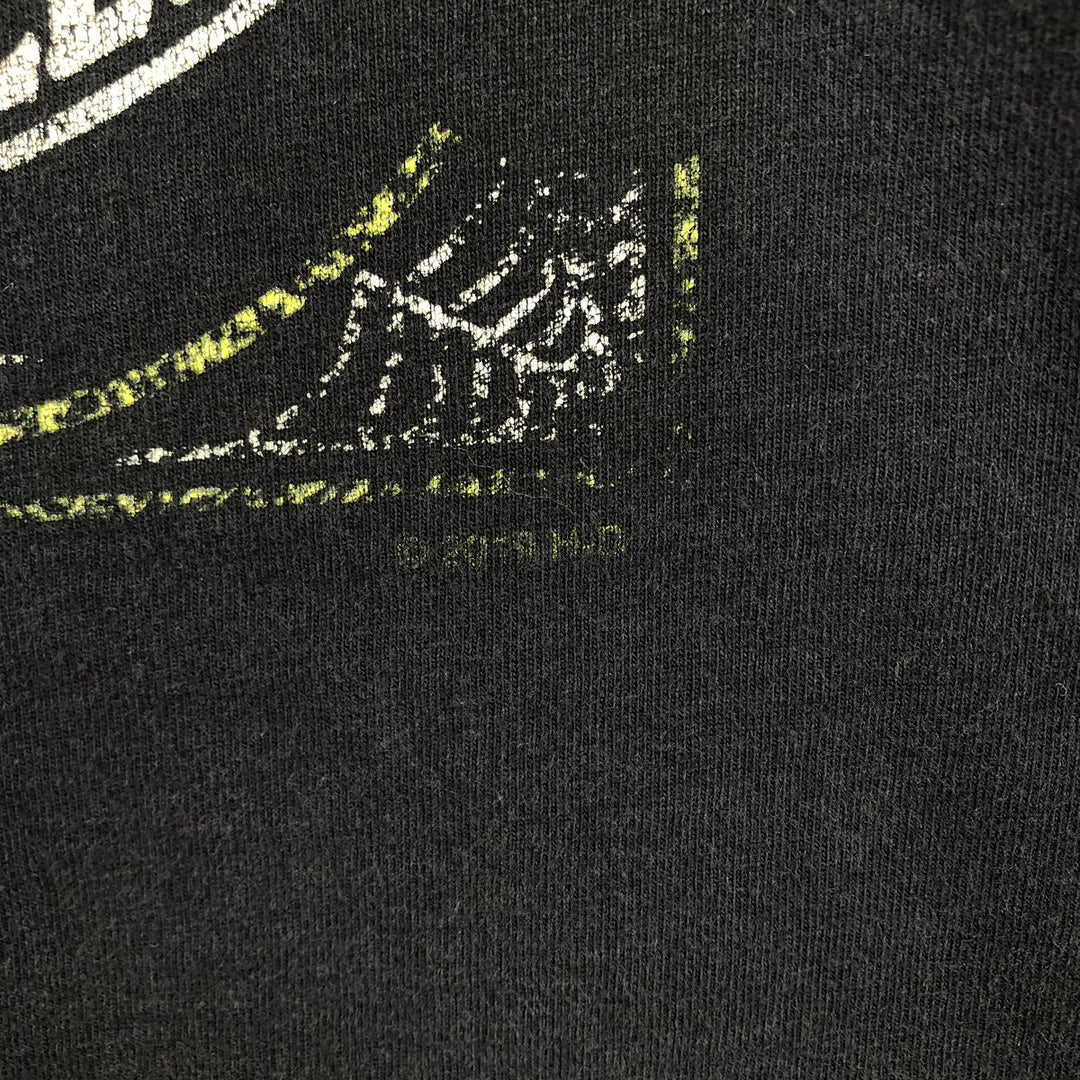 Harley-Davidson Motorcycle Long-Sleeve T-Shirt (Men's Size L) unclear black type Vintage Second Hand