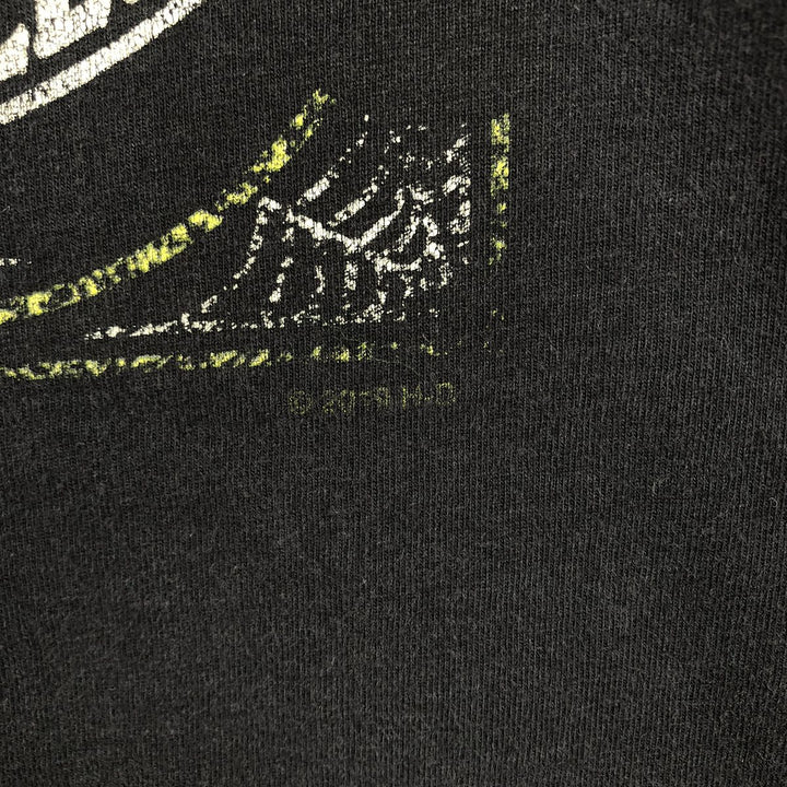 Harley-Davidson Motorcycle Long-Sleeve T-Shirt (Men's Size L) unclear black type Vintage Second Hand