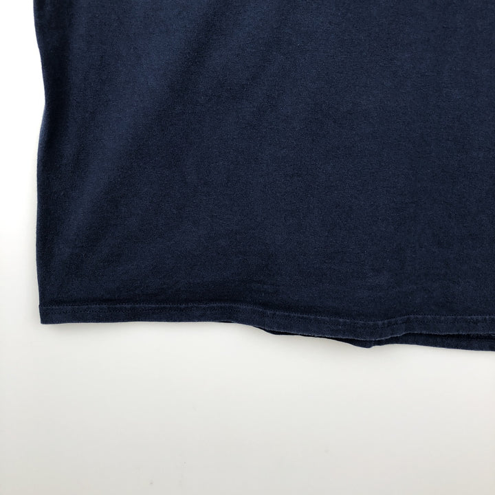 Harley-Davidson Motorcycle Long Sleeve T-Shirt, Men's Size XL unclear navy blue type Vintage Second Hand
