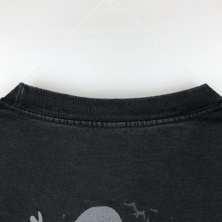 PRIMITIVE NARUTO SHIPPUDEN Uchiha Itachi Character Print Long-Sleeve T-Shirt (Men's XL equivalent) cotton black type Vintage Second Hand