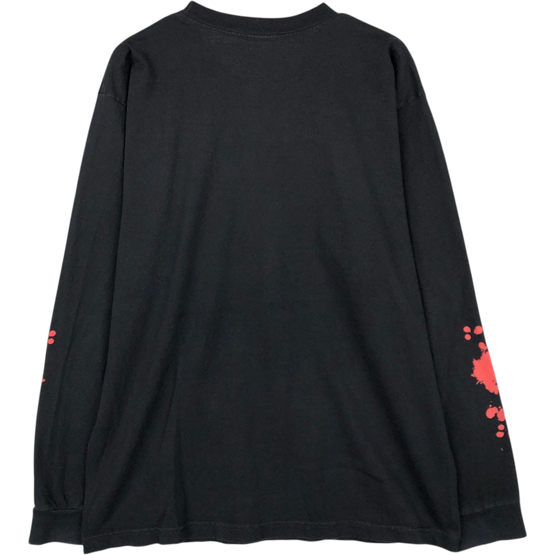 VLONE City Morgue Long-Sleeve Band T-Shirt (Men's Size L) cotton black type Vintage Second Hand