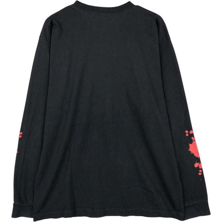 VLONE City Morgue Long-Sleeve Band T-Shirt (Men's Size L) cotton black type Vintage Second Hand