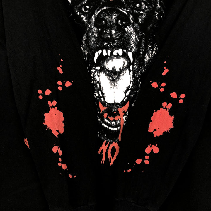 VLONE City Morgue Long-Sleeve Band T-Shirt (Men's Size L) cotton black type Vintage Second Hand
