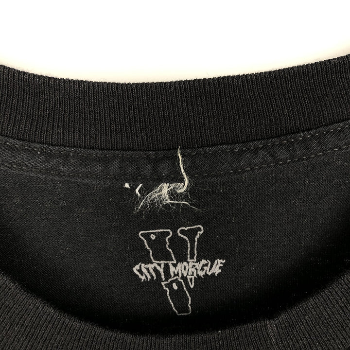 VLONE City Morgue Long-Sleeve Band T-Shirt (Men's Size L) cotton black type Vintage Second Hand