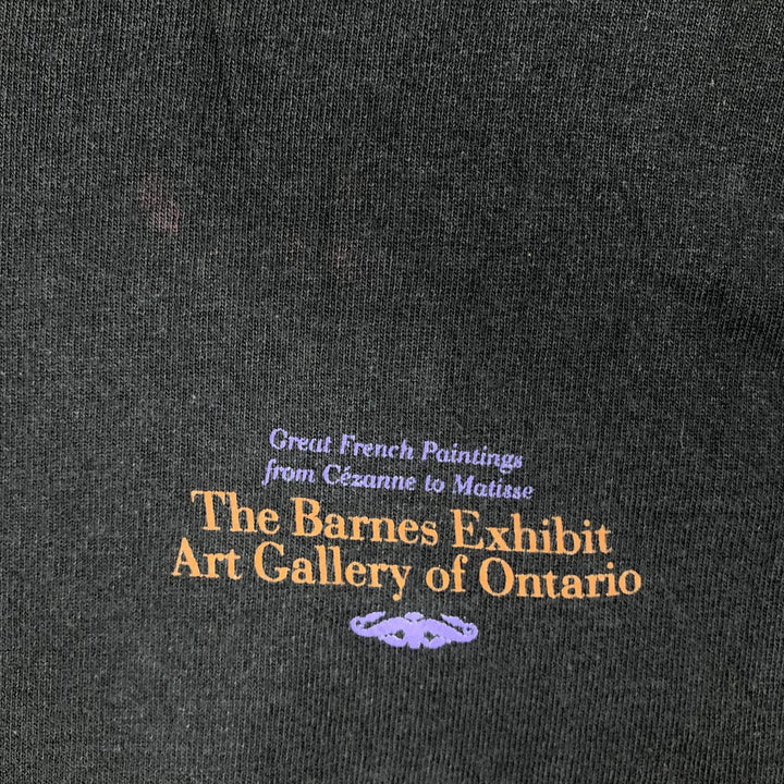 90'S Fruit of the Loom Long-Sleeve T-Shirt, Men's Size M (Equivalent), Vintage cotton black type Vintage Second Hand