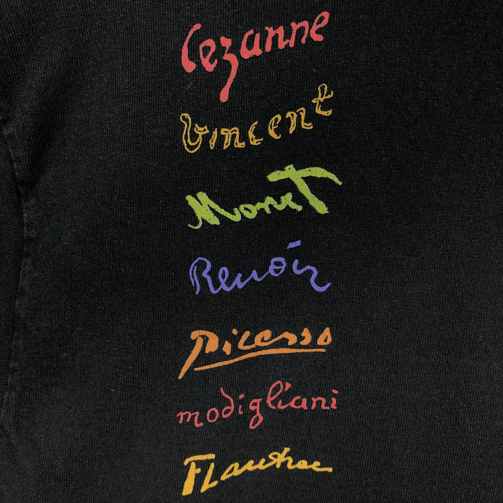 90'S Fruit of the Loom Long-Sleeve T-Shirt, Men's Size M (Equivalent), Vintage cotton black type Vintage Second Hand