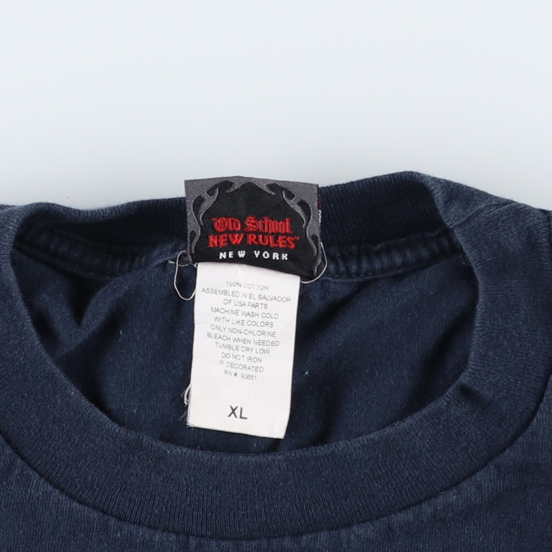 ORANGE COUNTY CHOPPERS Motorcycle Long-Sleeve T-Shirt (Men's XL equivalent) cotton black type Vintage Second Hand