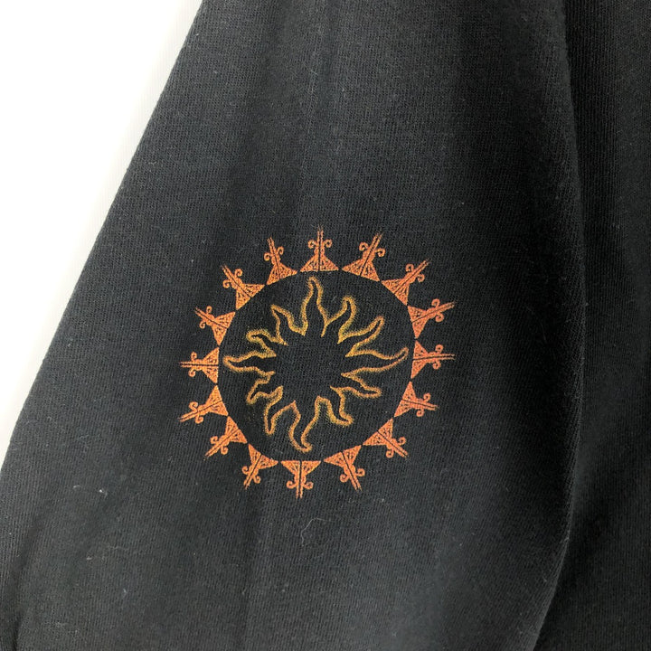 2000'S Summer Breeze Open Air Long-Sleeve Band T-Shirt (Men's Size L) unclear black type Vintage Second Hand