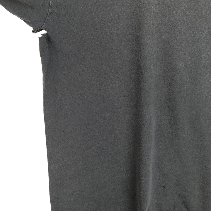 Harley-Davidson Motorcycle Long-Sleeve T-Shirt (Men's Size L) cotton black type Vintage Second Hand